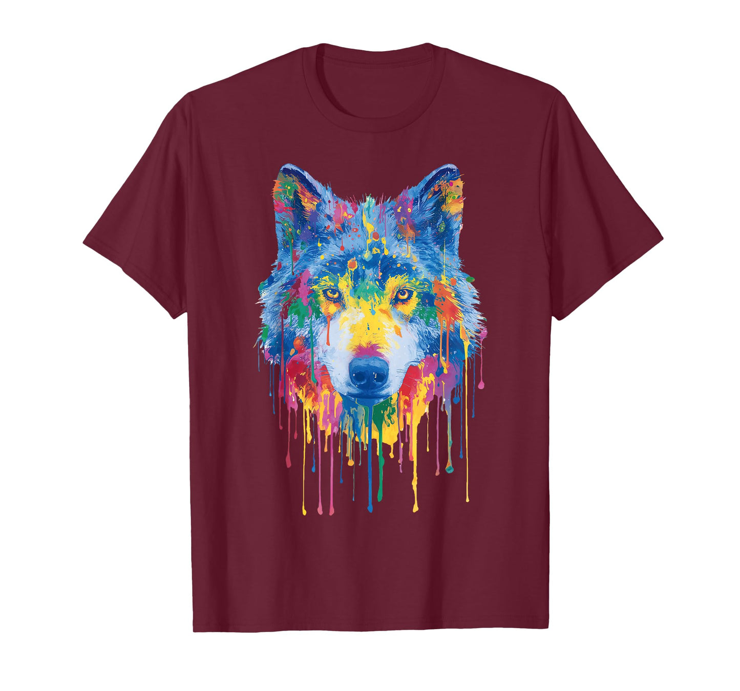 Wolf Wolves Art Graphic T-Shirt