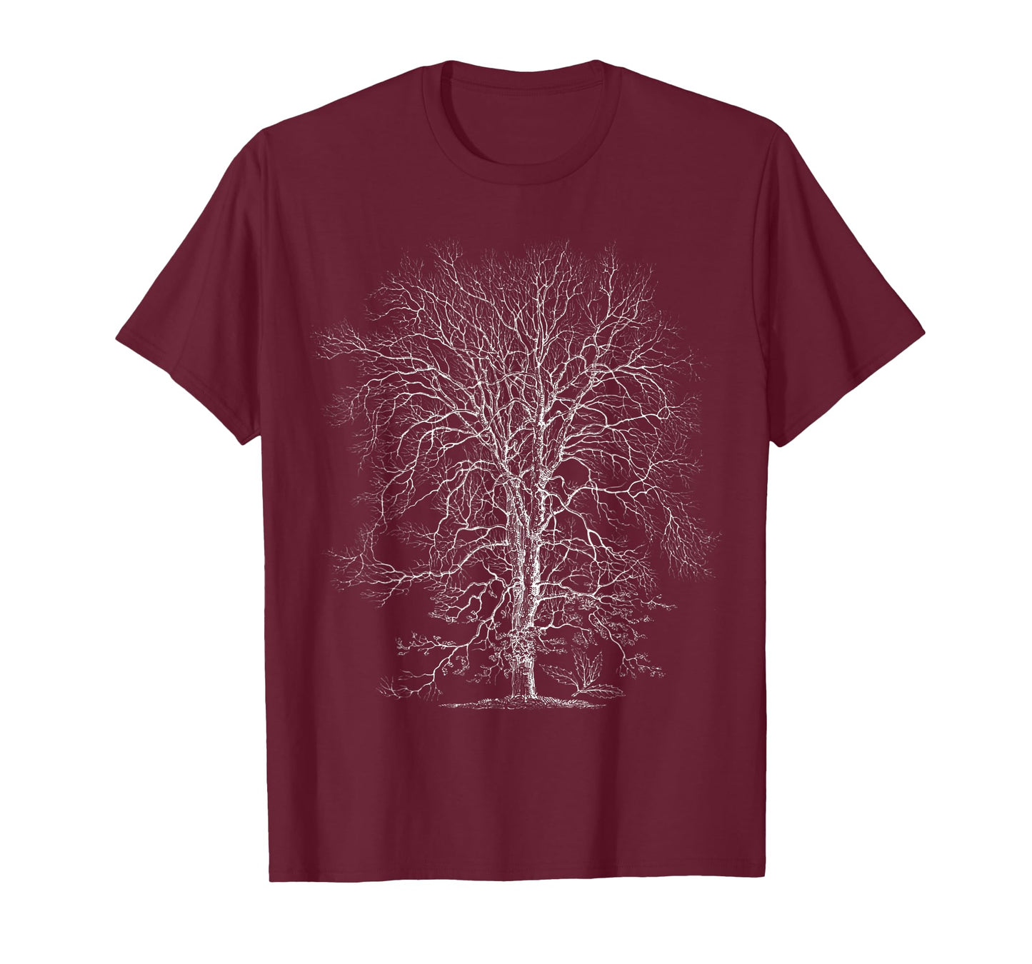 Oak Tree T-Shirt. Tree Natural Oak Tree Woodsman Tee T-Shirt