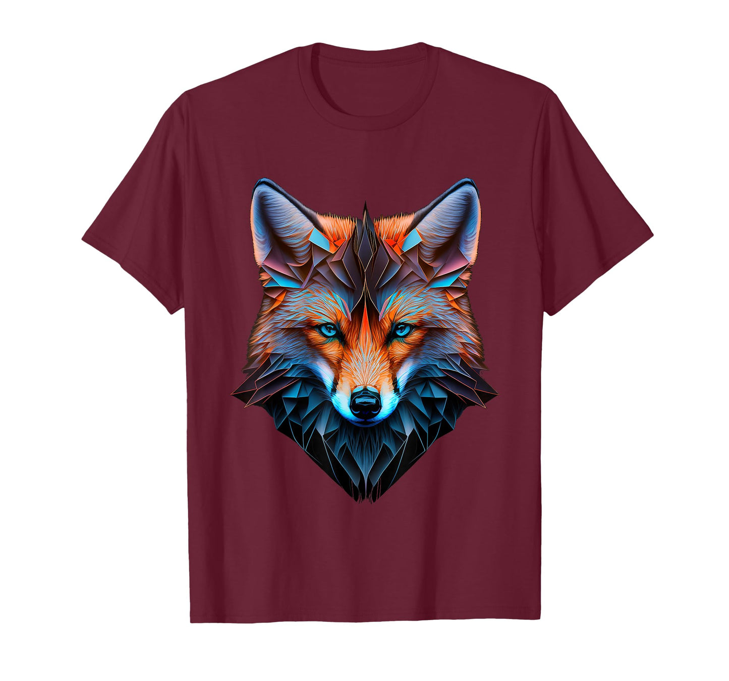 Fox Blue Eyes Animal Fox T-Shirt