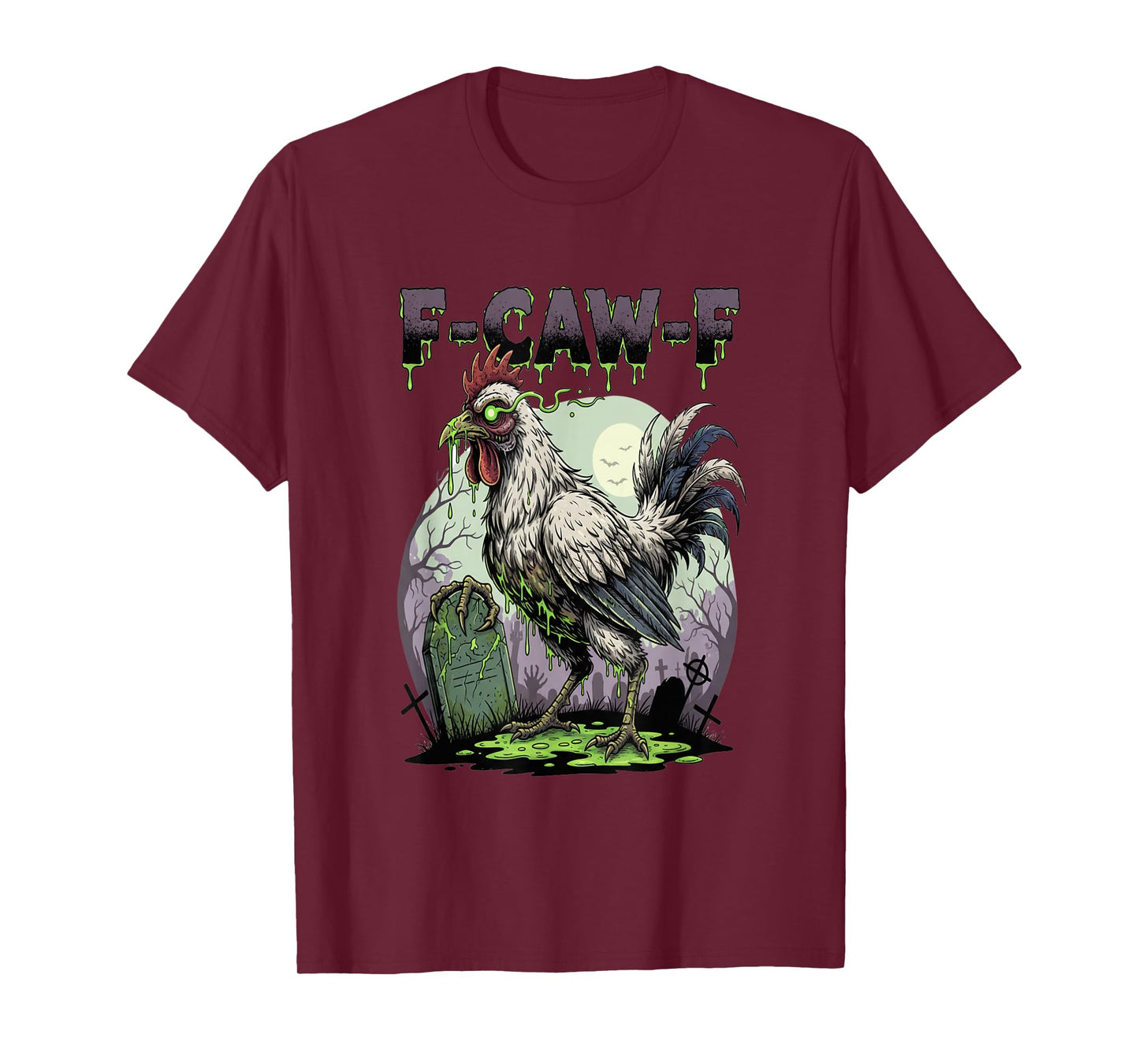 Funny F-CAW-F Meme Parody for F-Kaw-F Crow Fans Vintage T-Shirt