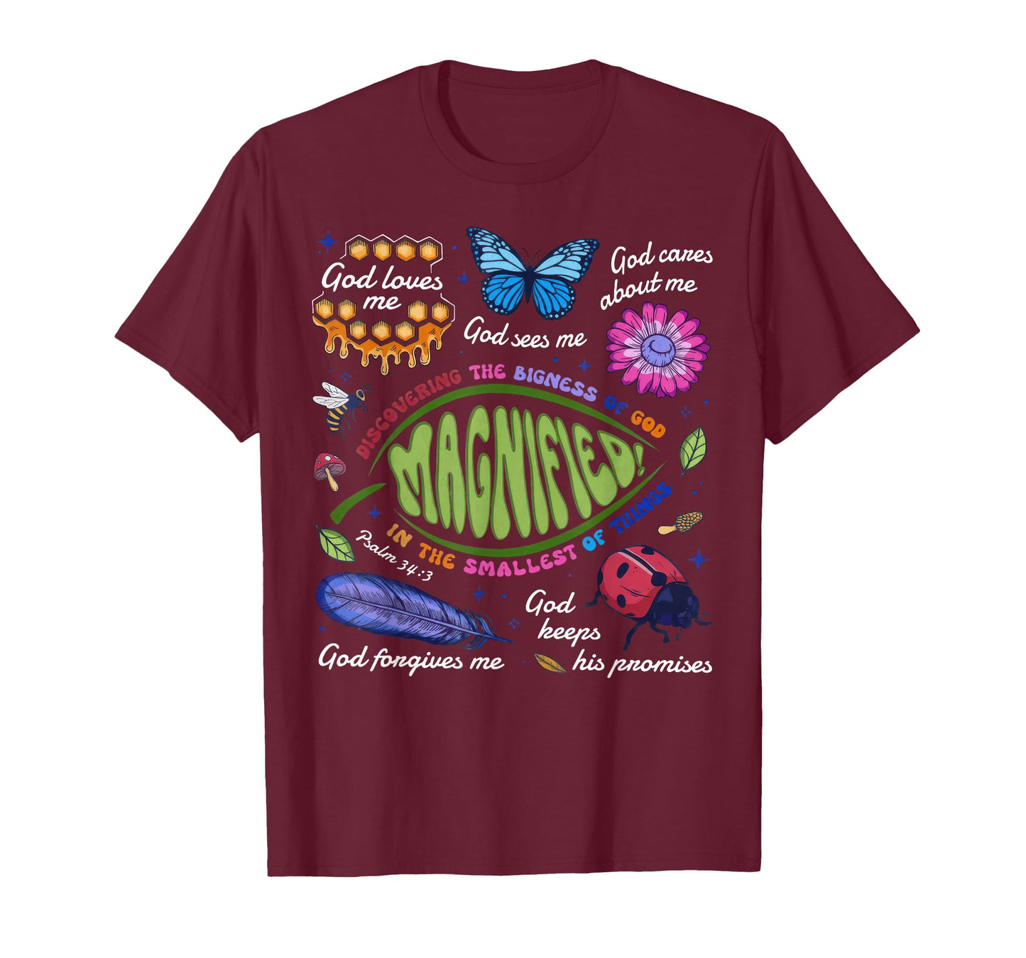 VBS 2025 Magnified Discovering The Bigness Of God Christian T-Shirt