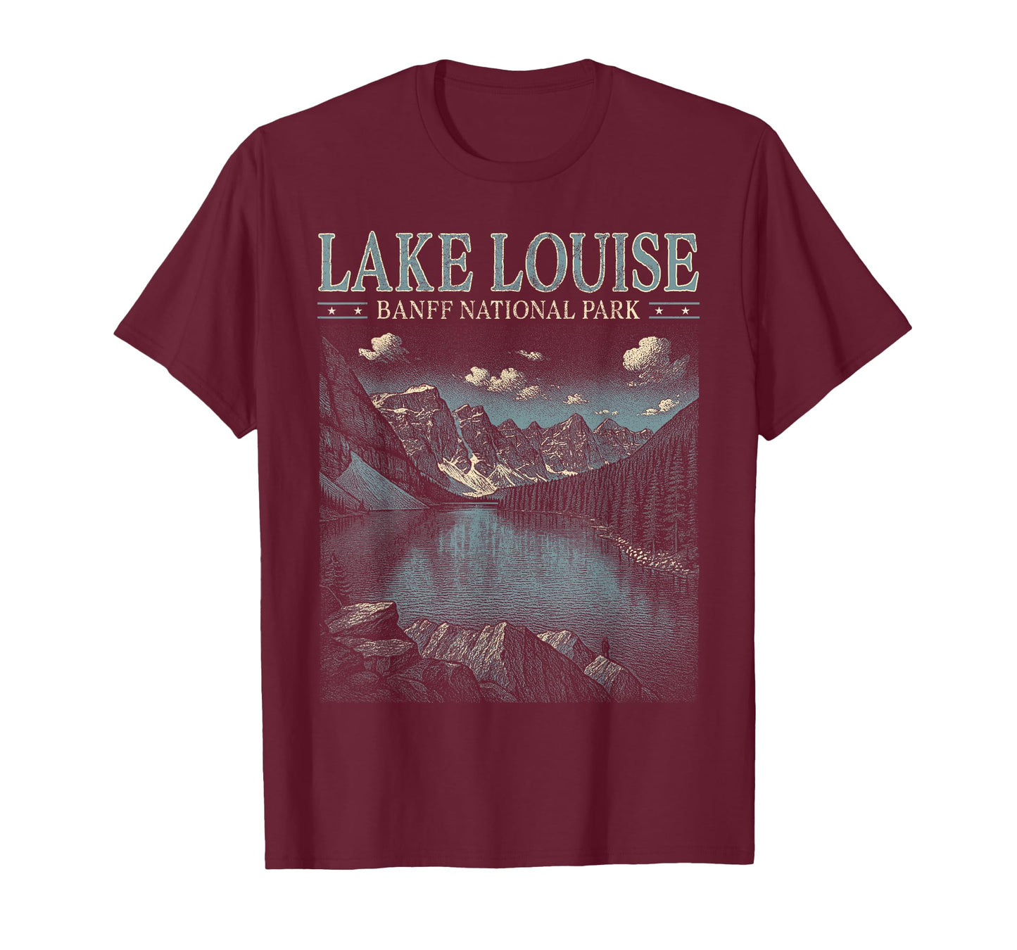 Lake Louise Banff National Park Traveling Nature Exploring T-Shirt