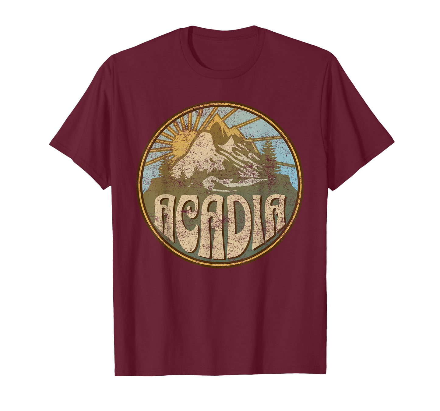 Acadia National Park Maine Nature Mountains Hiking Outdoors T-Shirt