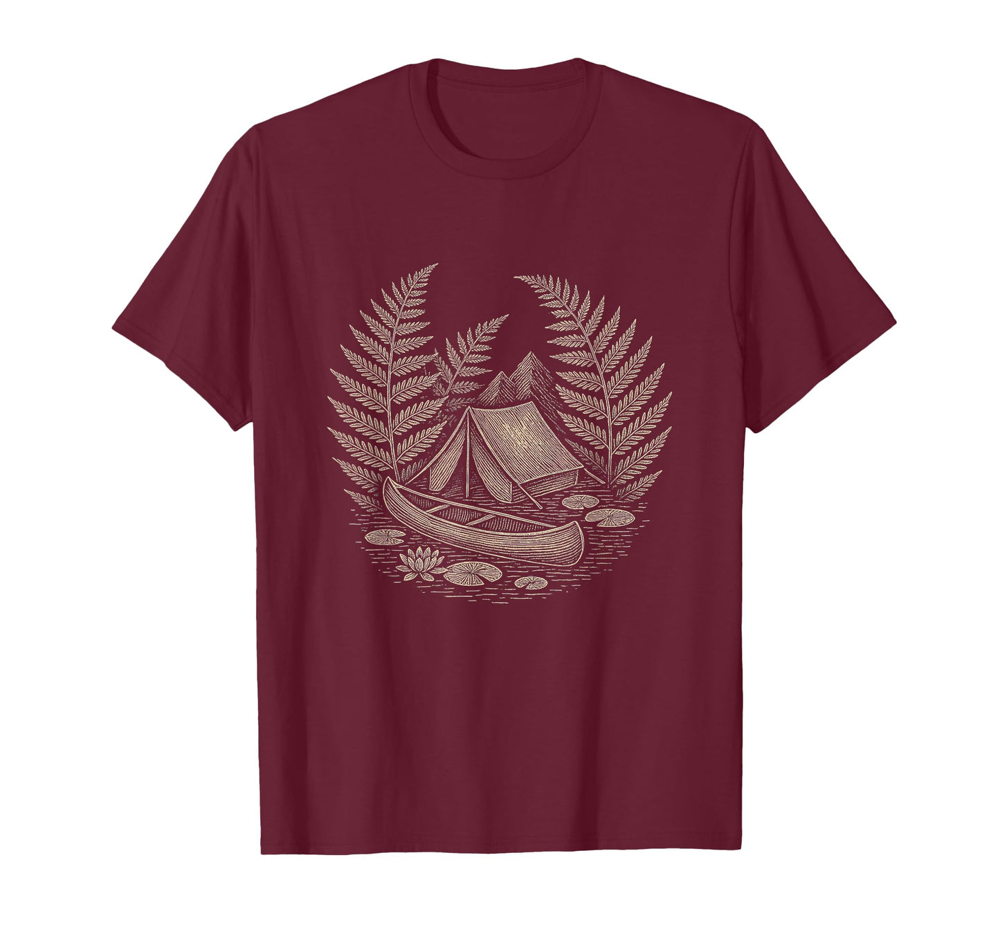 Botanical Fern Canoe T-Shirt