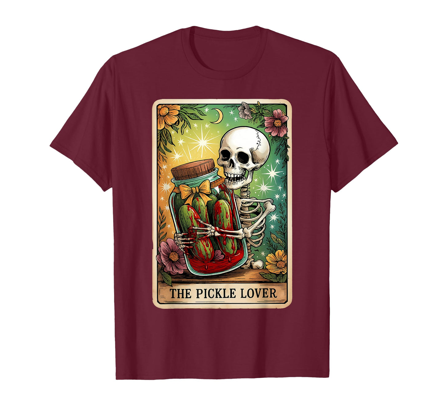The Pickle Lover Tarot Card T-Shirt