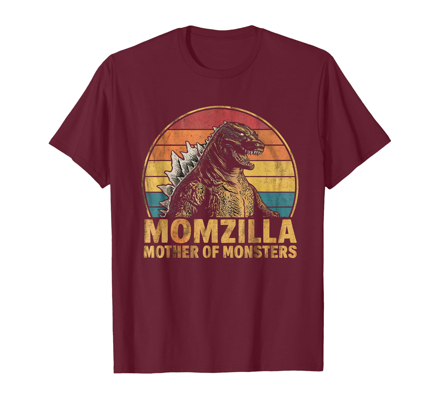 Momzilla Mother Of Monsters Funny Mother's Day Monster T-Shirt