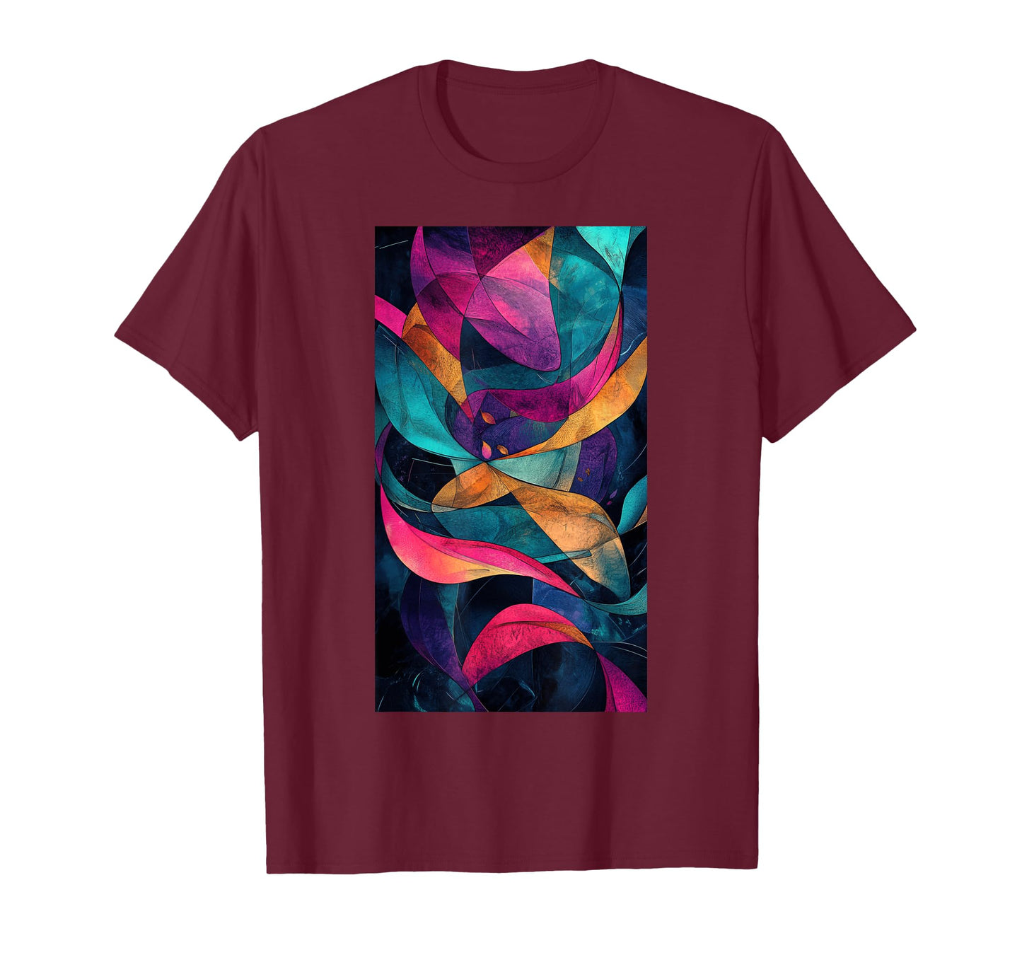 Abstract Art Flowing Lines Abstract art Colors T-Shirt