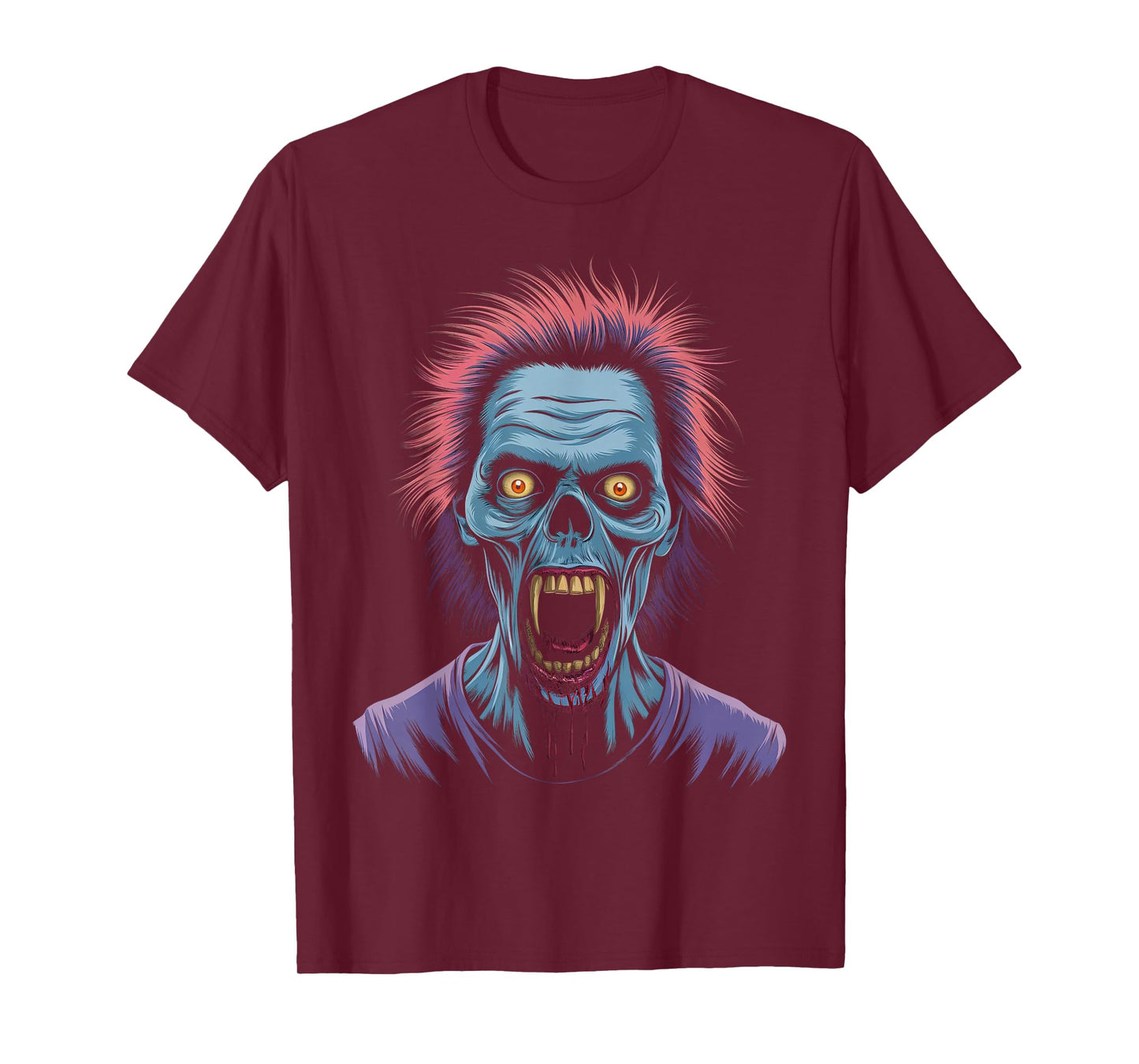 Scary Spooky Zombie Halloween T-Shirt