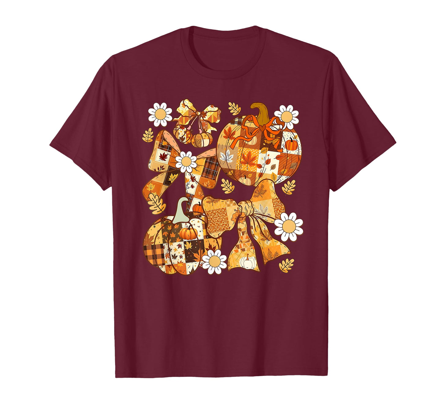 Halloween Breast Cancer Awareness Pink Ghost Coquette Bow T-Shirt