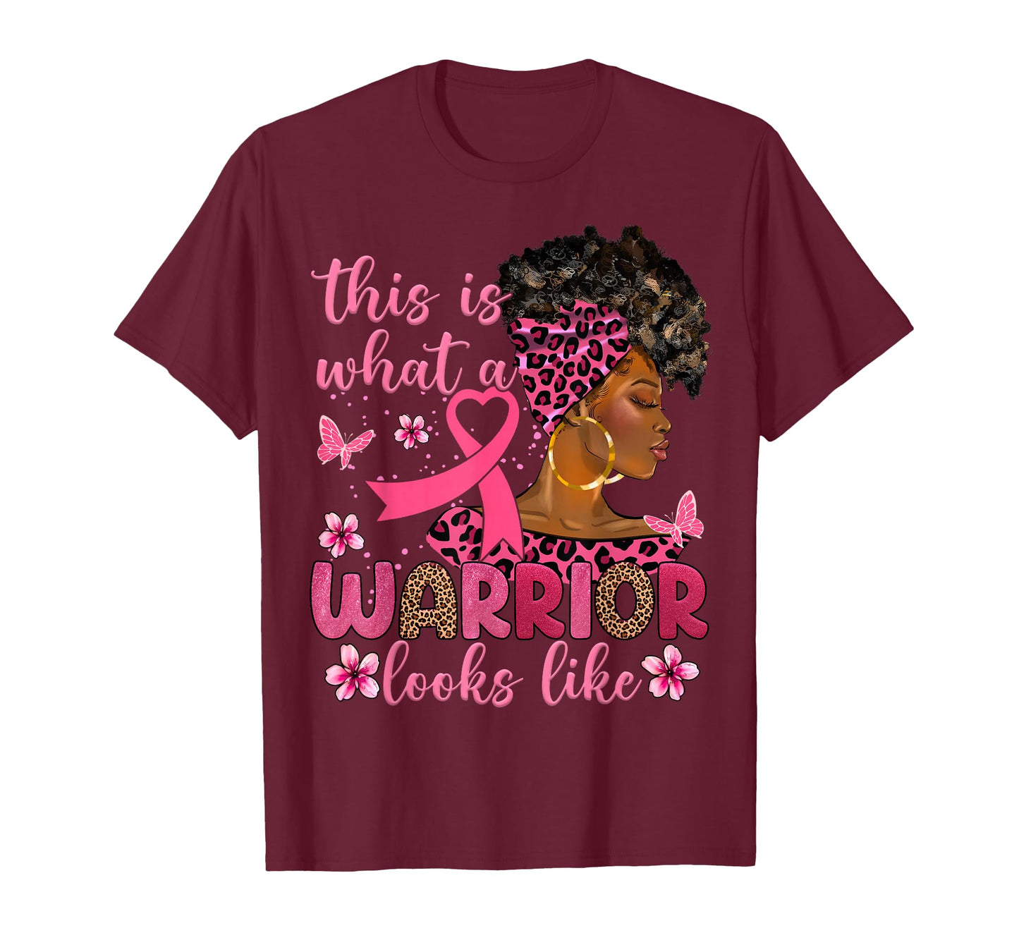 This Is What A Warrior Looks Like Breast Cancer Awareness T-Shirt