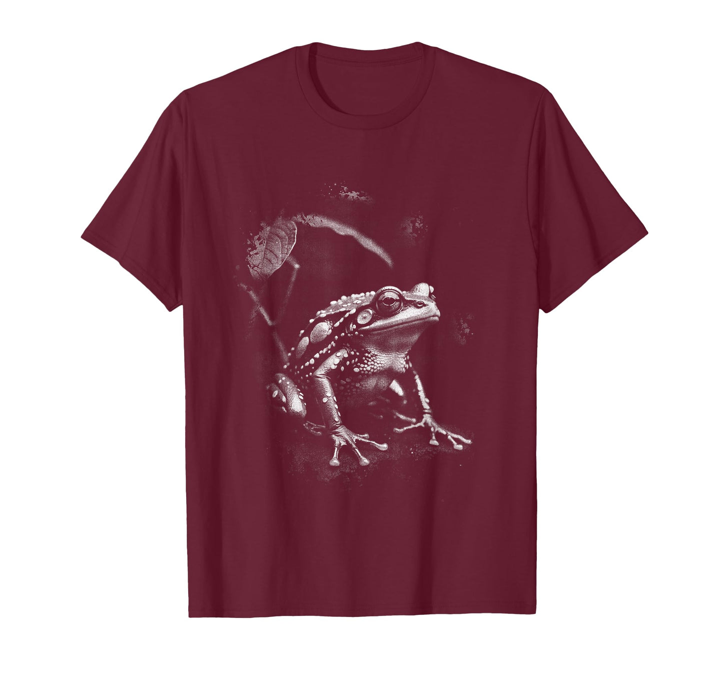 Realistic Frog Toad in Nature Animal Graphic T-Shirt