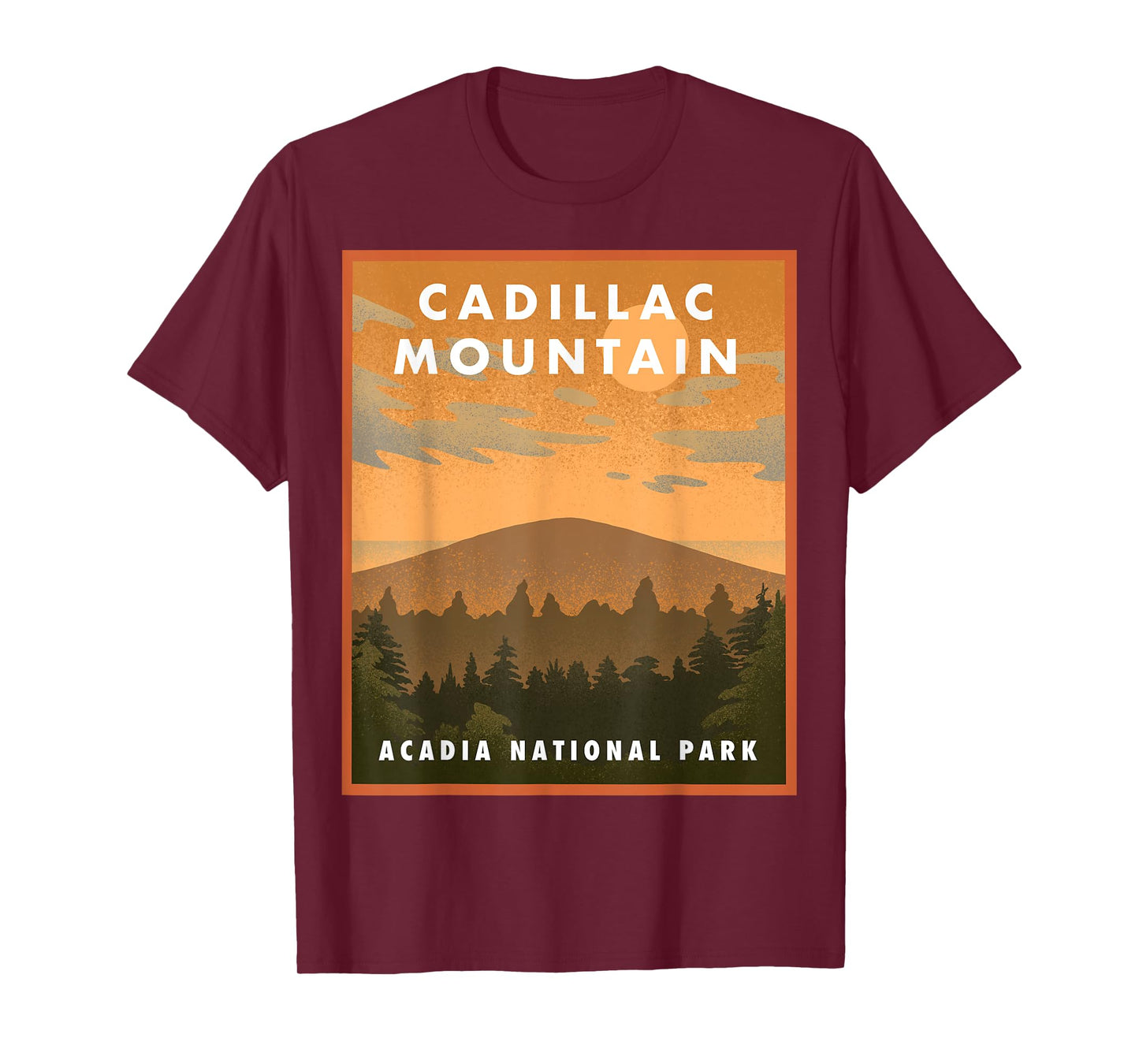 Cadillac Mountain Acadia National Park T-Shirt