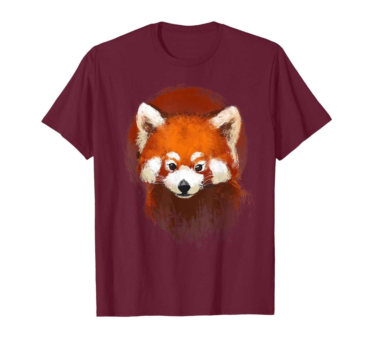 Cute Red Panda Sunset T-Shirt