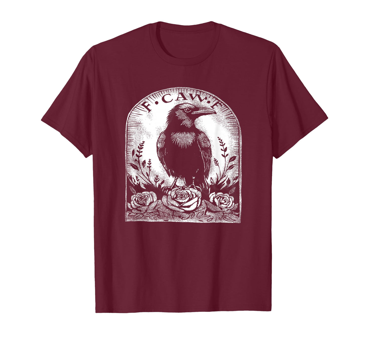 Raven Crow F CAW F T-Shirt
