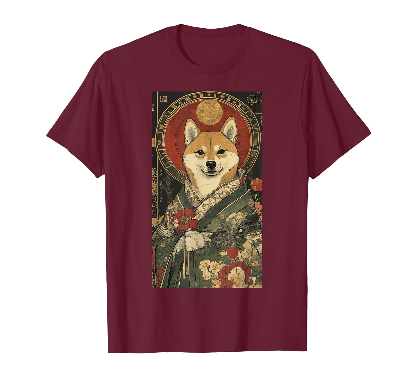Shiba Inu Tarot Card Shiba Inu Japanese art T-Shirt