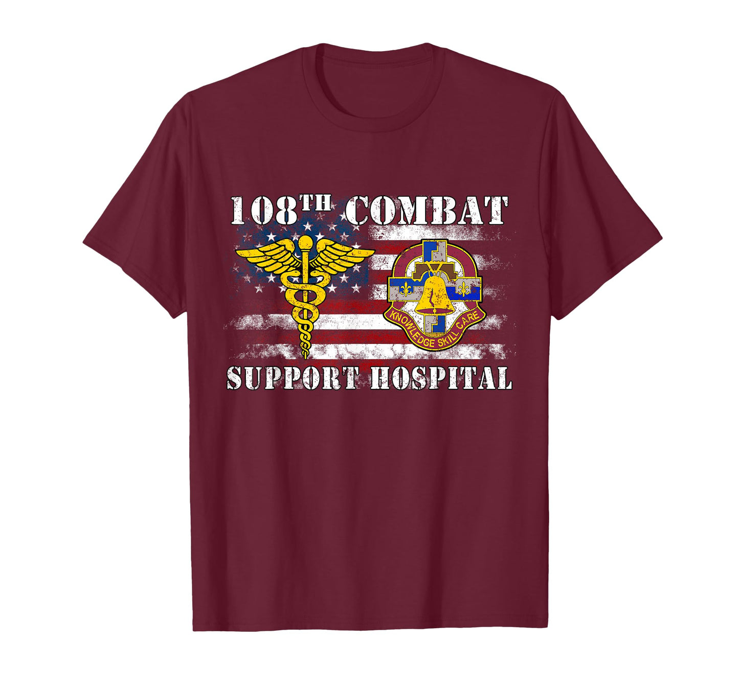 108th Combat Support Hospital Veterans Day Vintage Gifts T-Shirt
