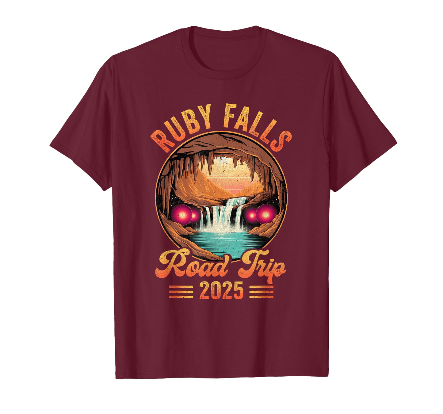 Ruby Falls Road Trip 2025 Summer Vacation Family Matching T-Shirt