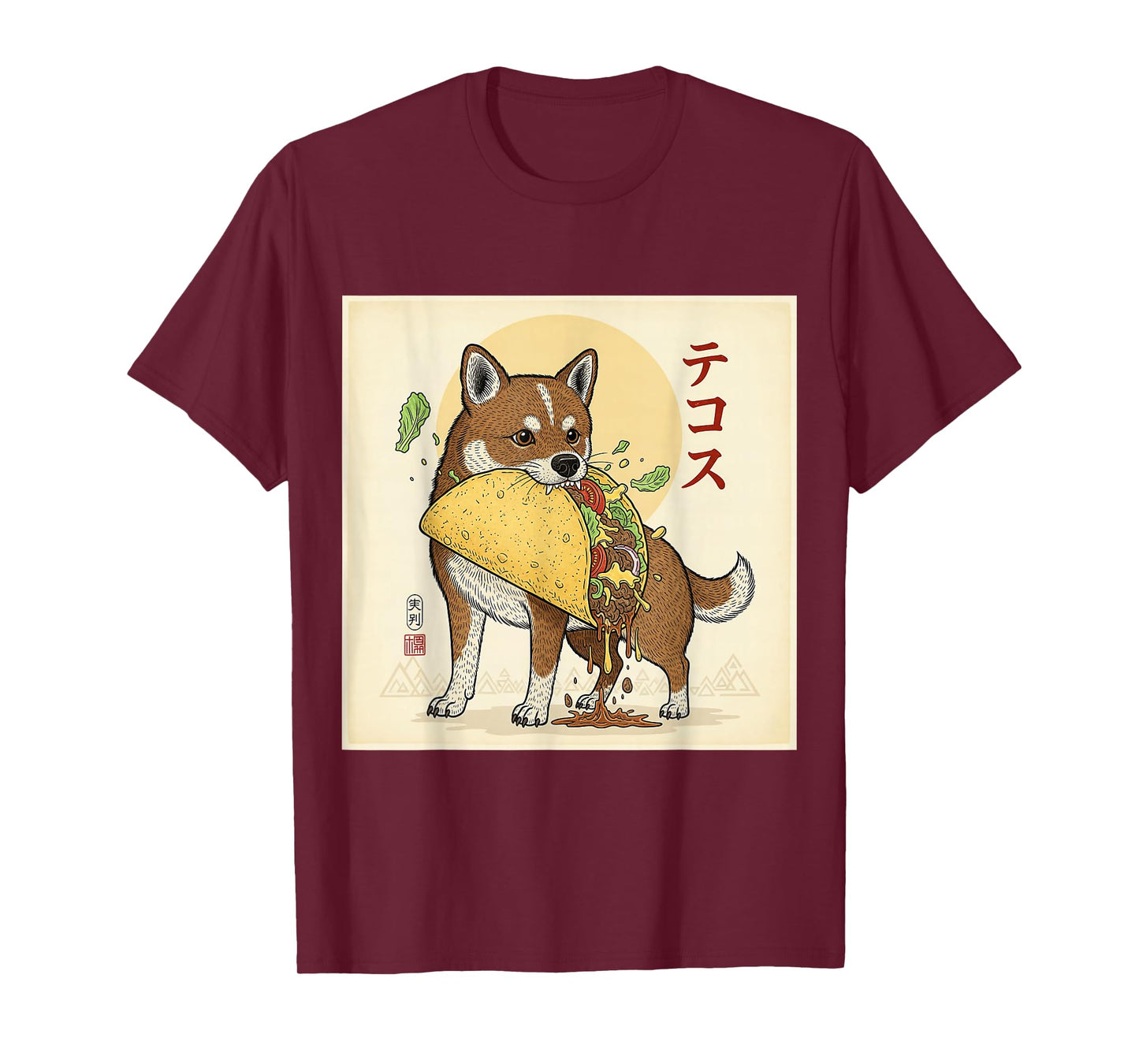 Bush Dog eats Tacos T-Shirt