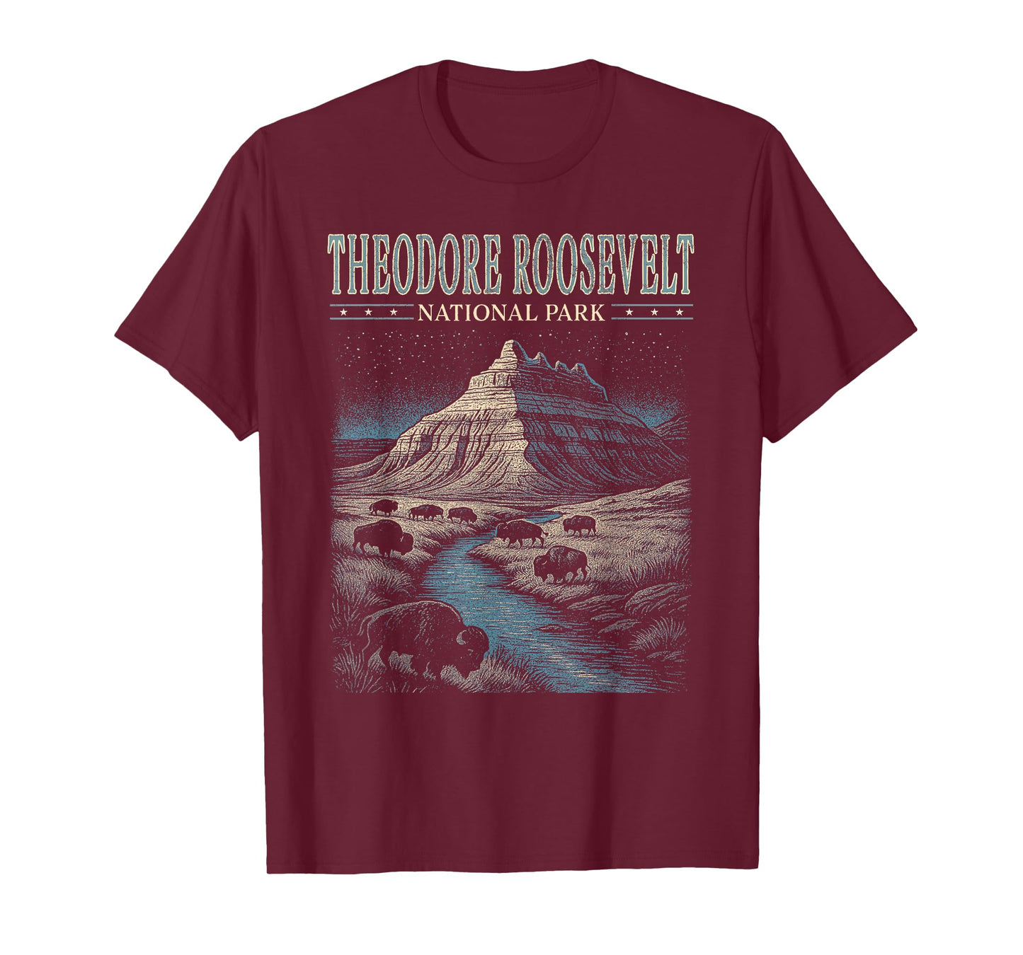 Theodore Roosevelt National Park Traveling Nature Exploring T-Shirt