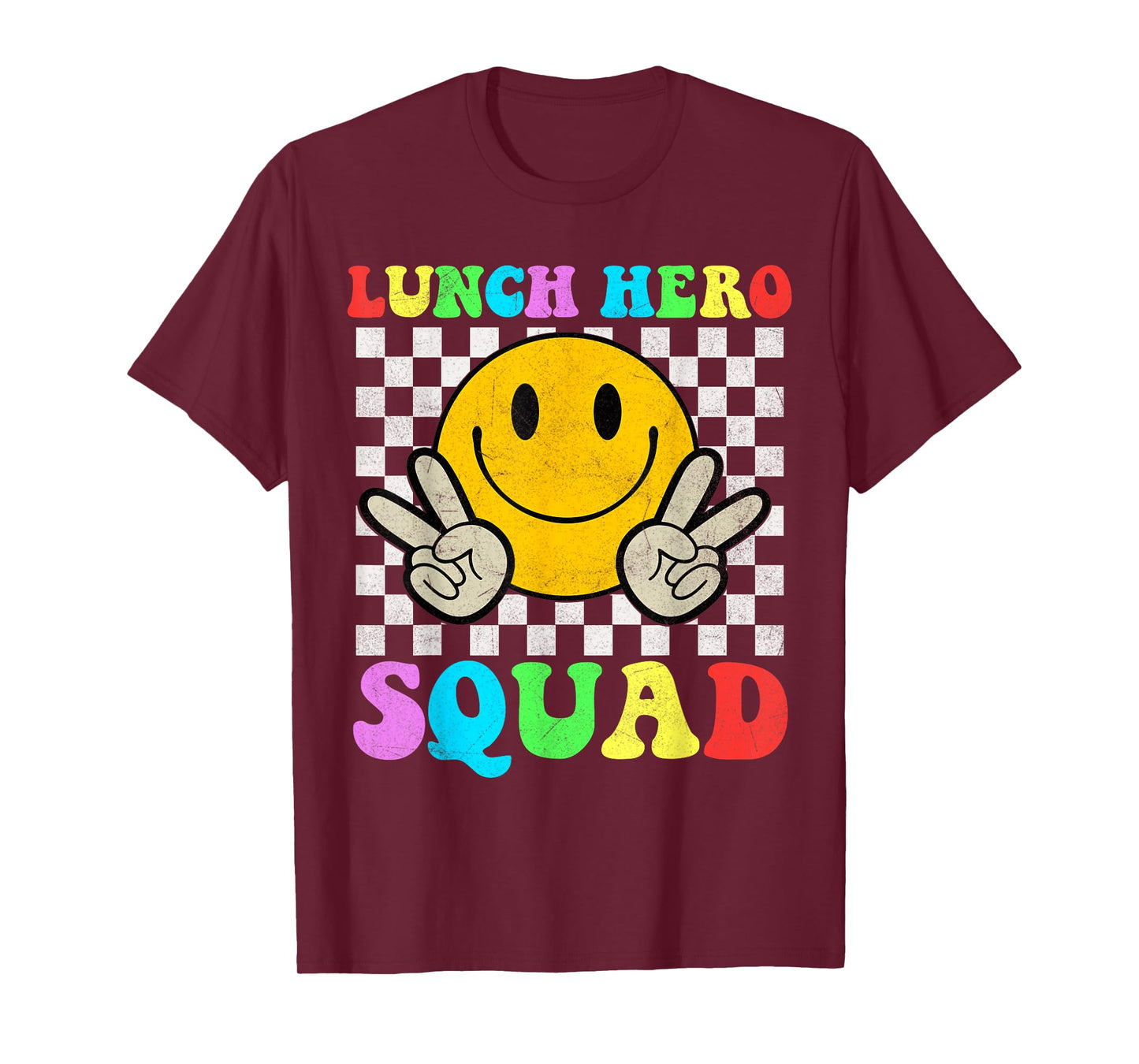 School Lunch Hero Squad Cafeteria Workers T-Shirt