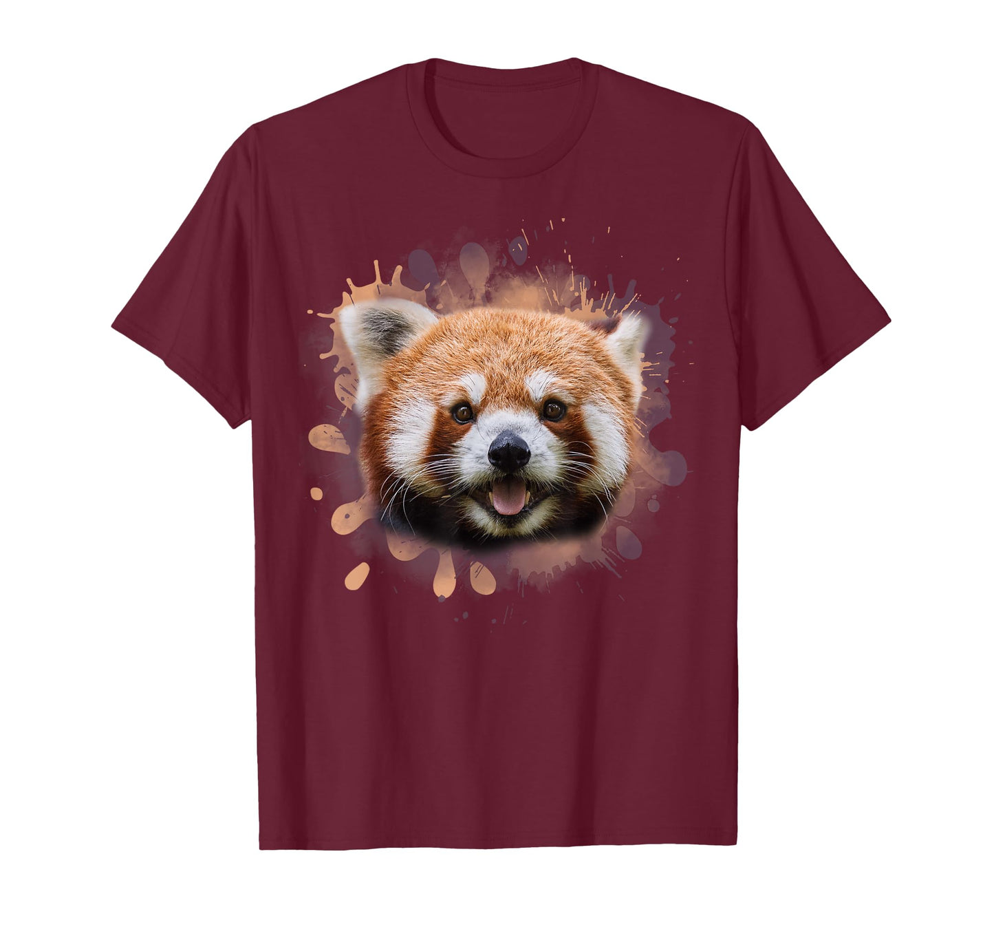 Red panda cat bear illustration T-Shirt