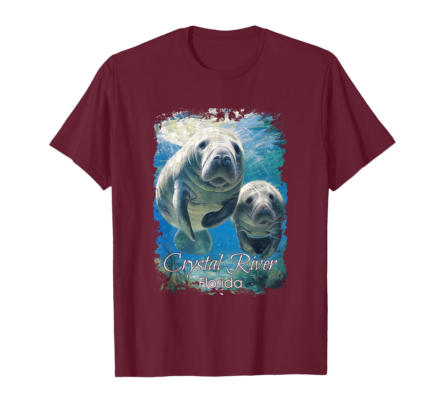 Crystal River Florida Love The Manatees T-Shirt