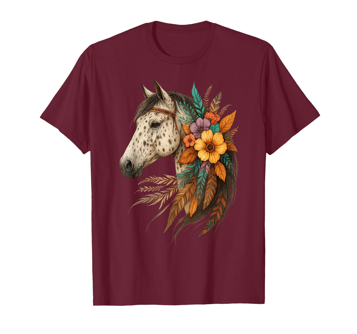 Appaloosa Horse Tee Country Cowgirl Rodeo Style Horses Lover T-Shirt