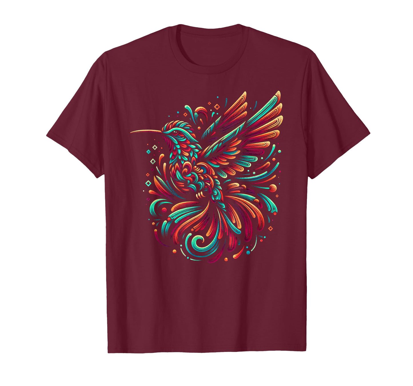 Colorful Hummingbird Delight T-Shirt