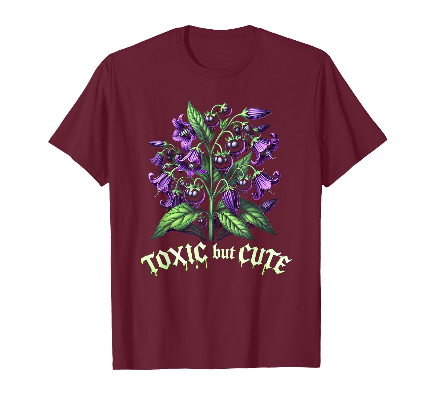 Toxic But Cute Funny Plant Graphic Tee for Women T-Shirt