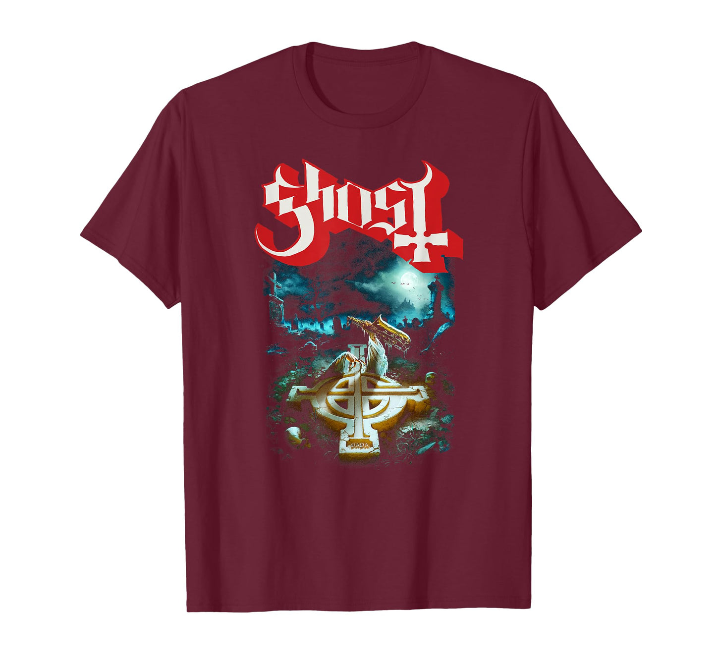 Ghost – Rite Here, Rite Now Title Back and Front T-Shirt