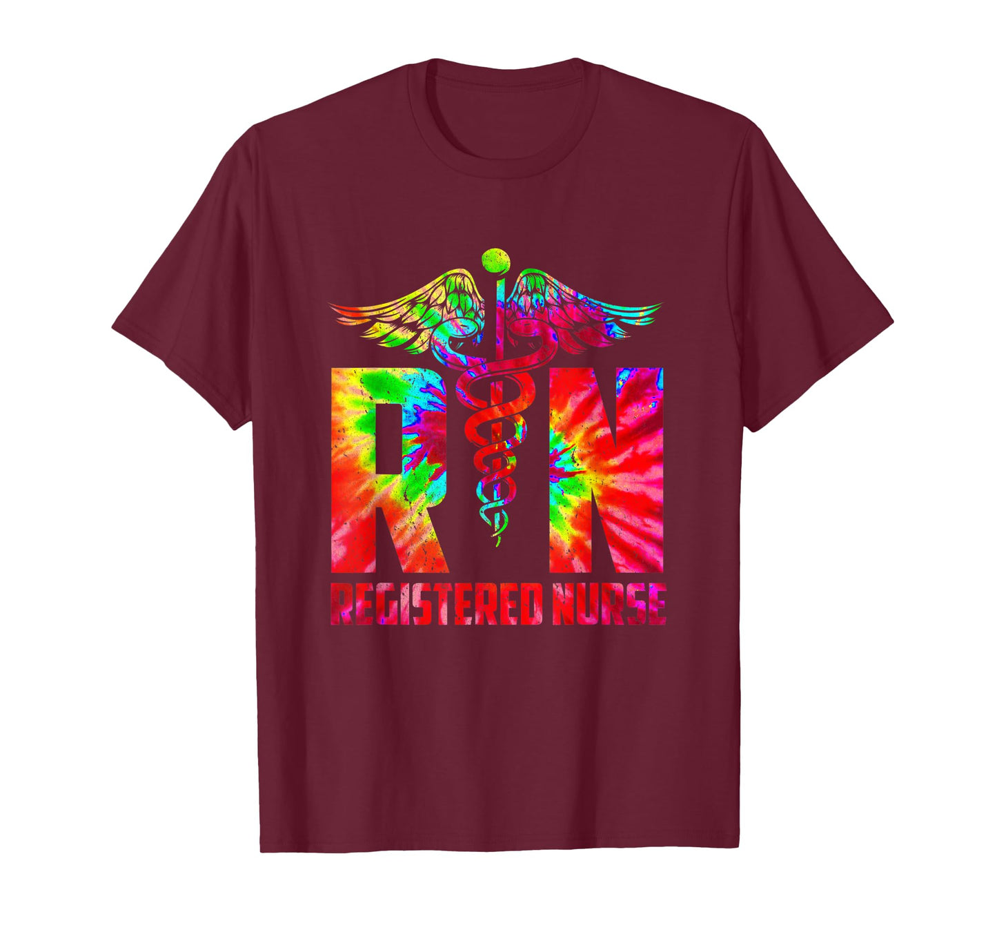 Nurse Tie Dye Registered Nurse Life 2021 Mother Day T-Shirt