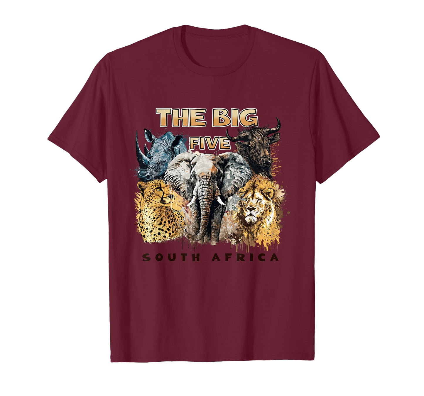 The big five South Africa South African animals T-Shirt