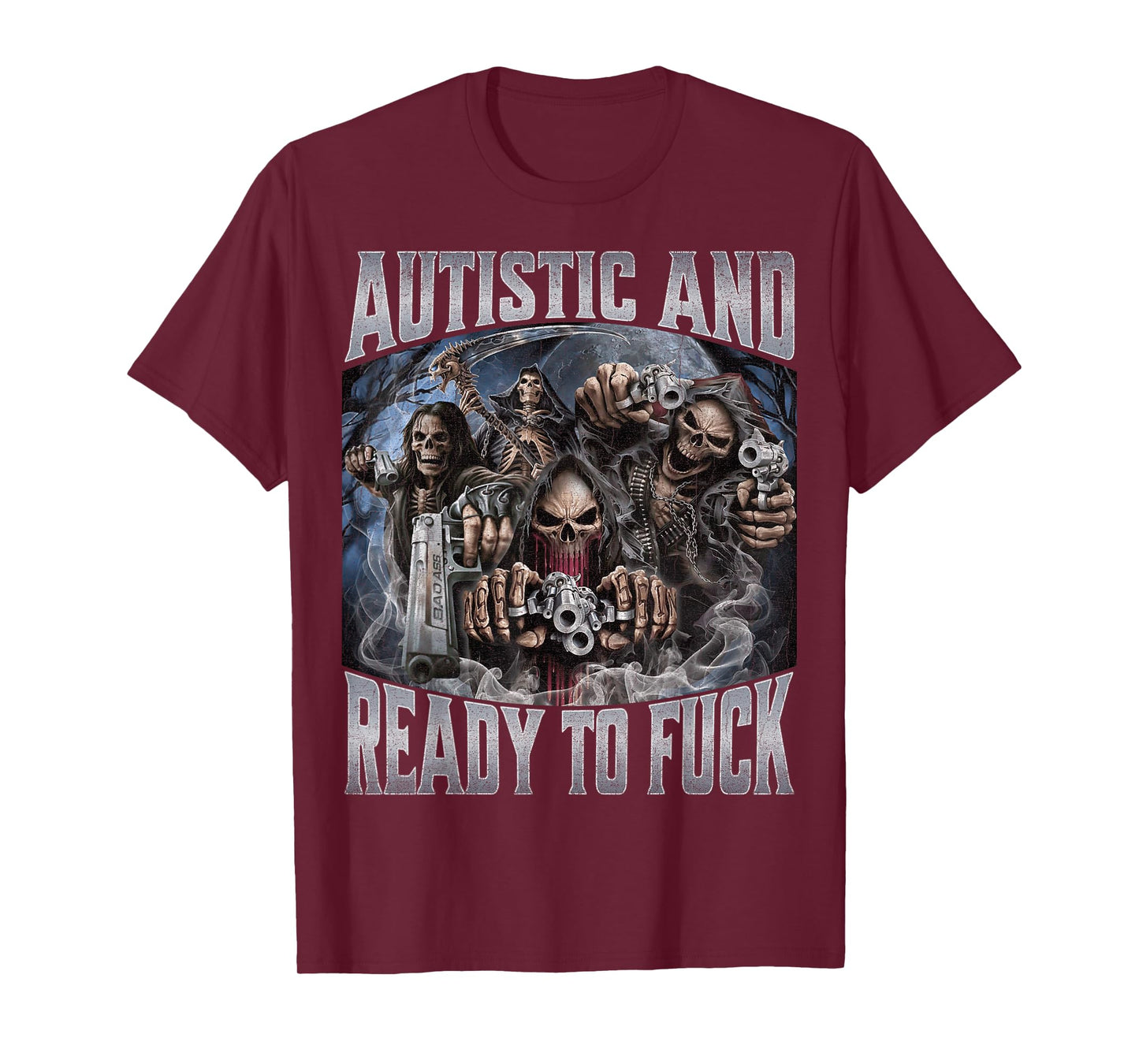 Autistic and Ready to F T-Shirt