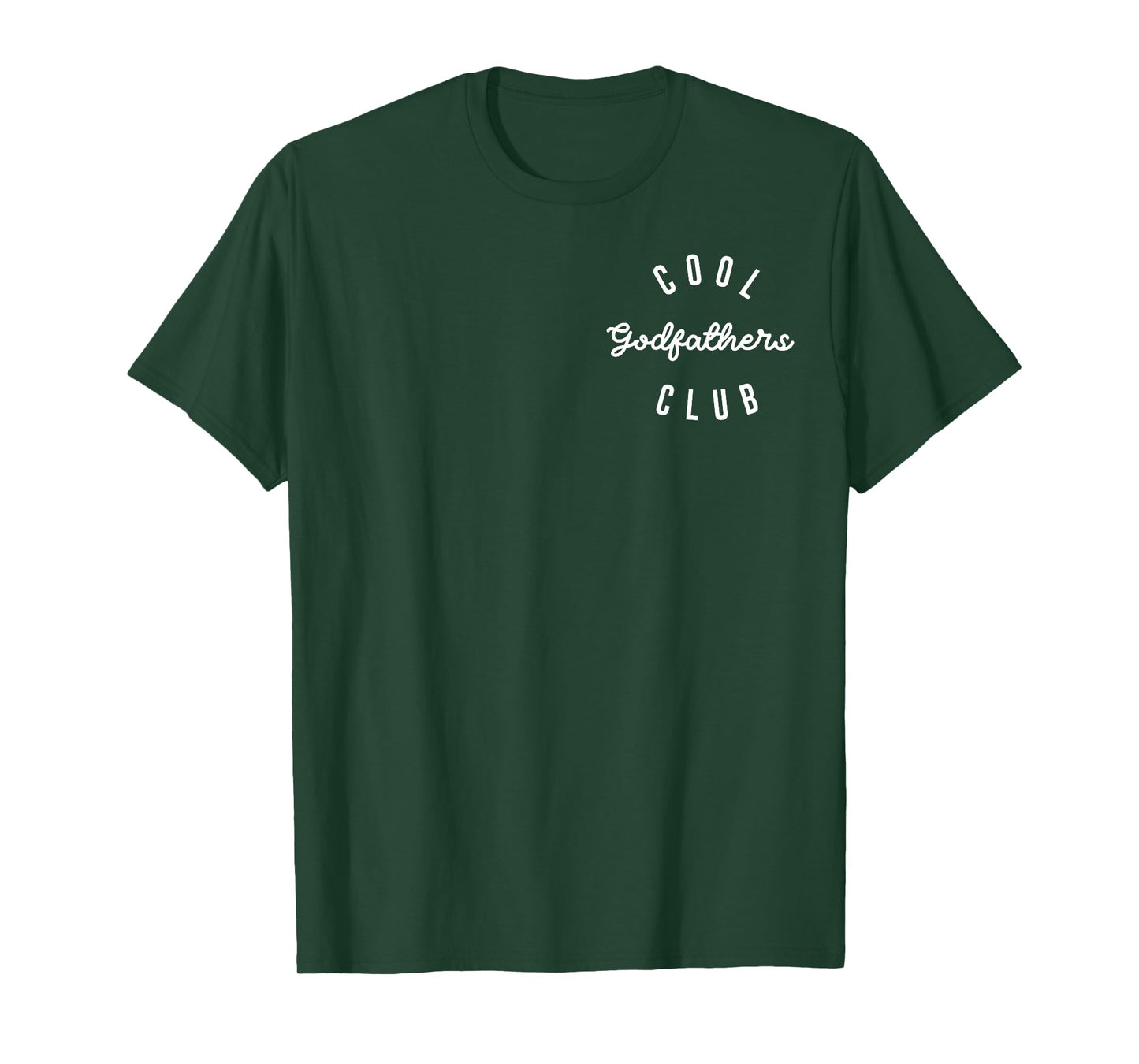 Mens Cool Godfathers Club, Pregnancy Announcement Cool Pop T-Shirt