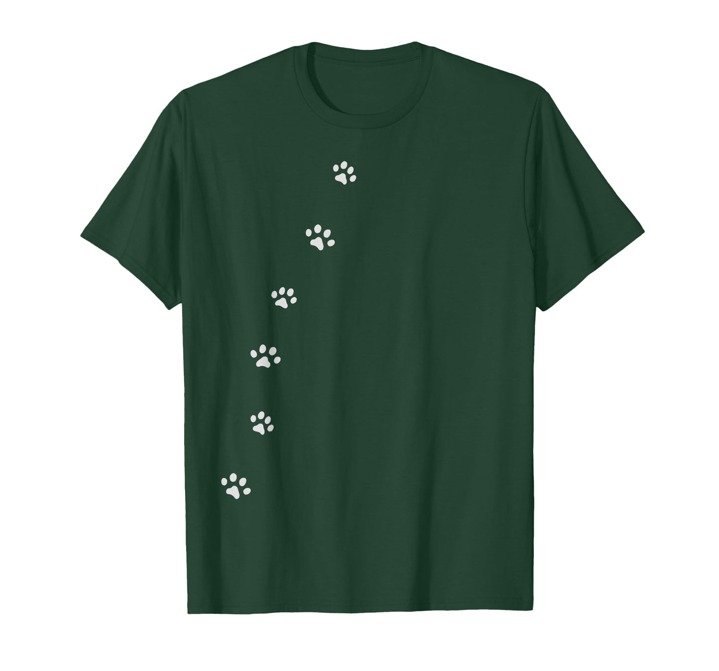 Cat Wildcat Lynx Tracks Footprints | Cool Tracking T-Shirt T-Shirt