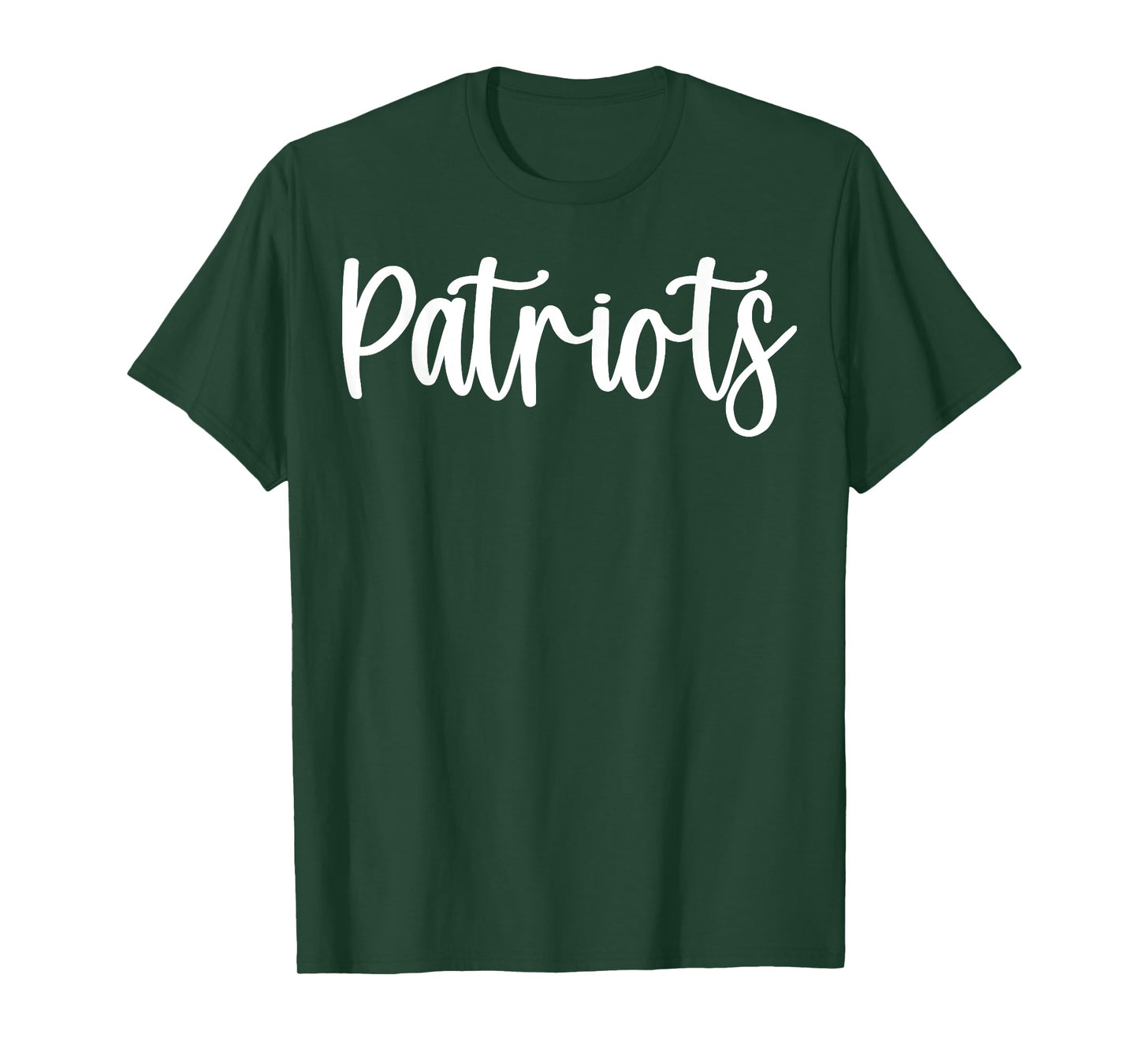 Patriots School Spirit Team Mascot Game Night T-Shirt