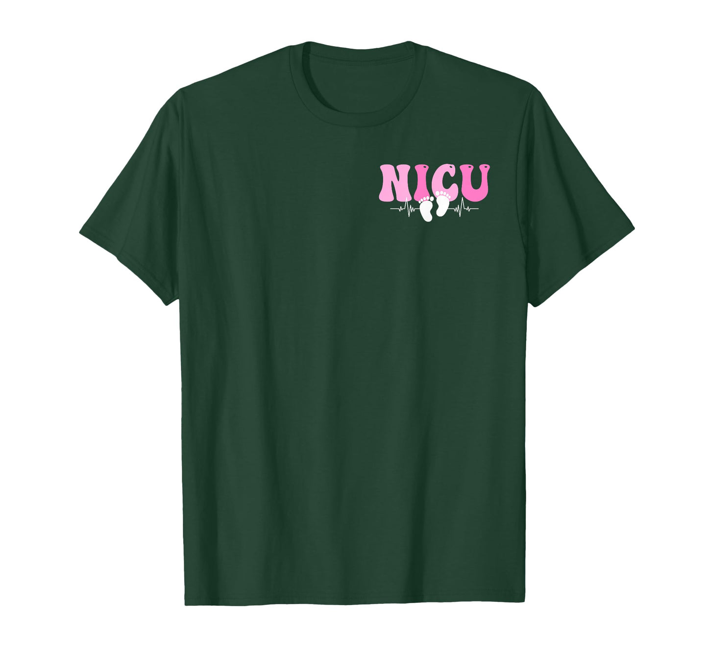 Groovy Nicu Nurse Women Neonatal Intensive Care Unit T-Shirt