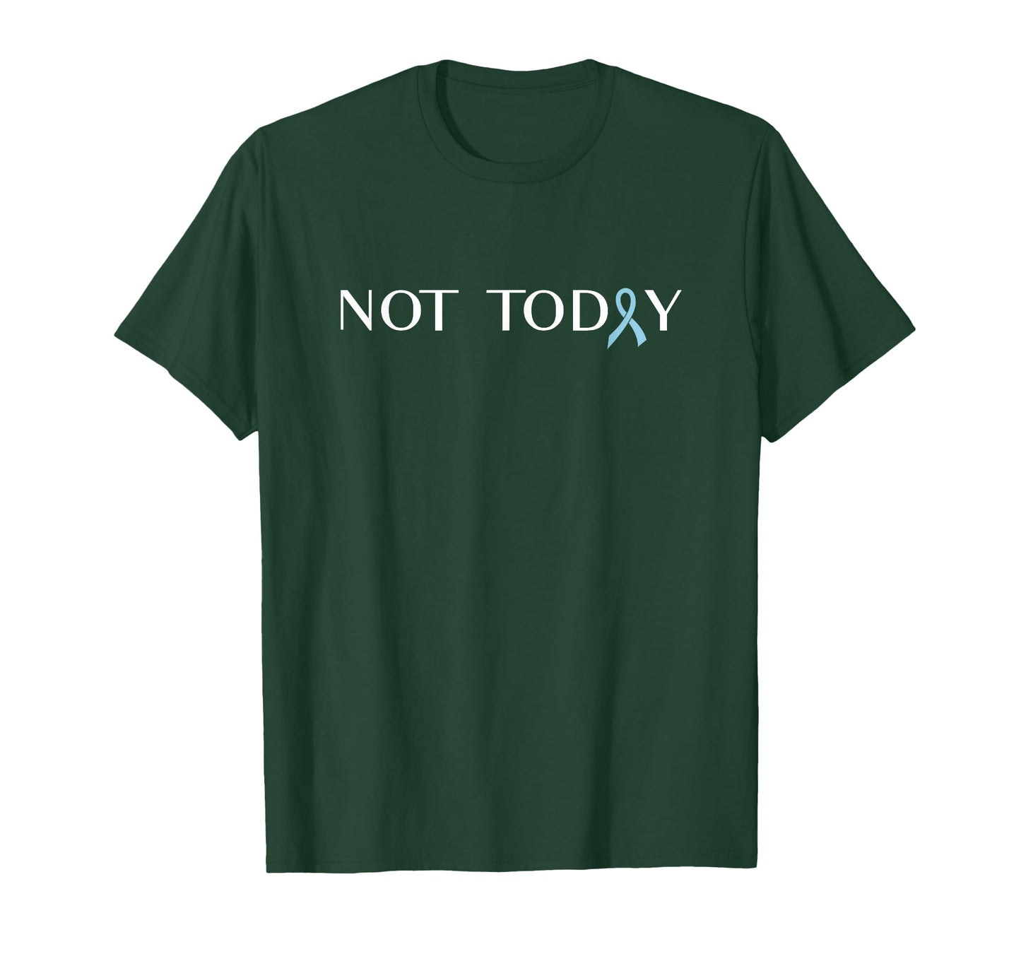 Prostate Cancer - Not Today Ribbon T-Shirt