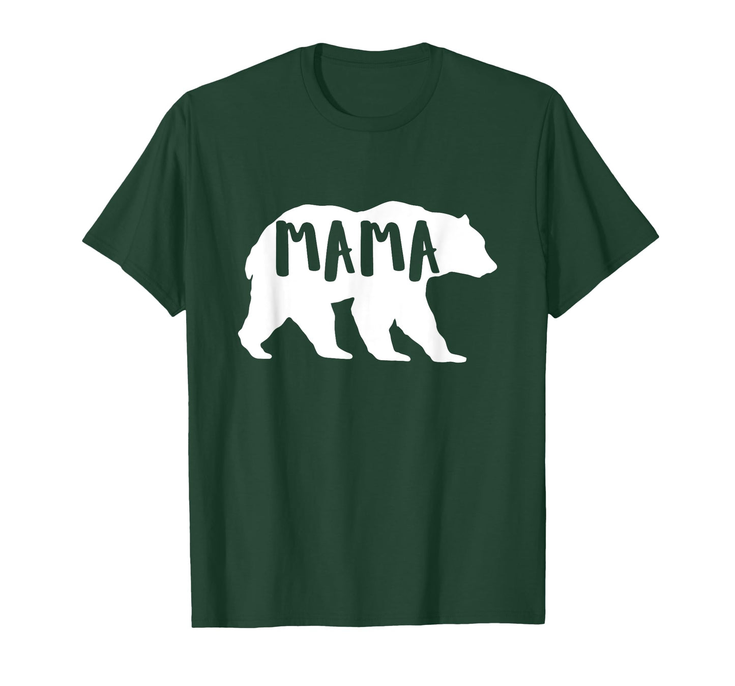 Mothersday | Womens Cute Mama Bear for Outdoor & Nature Moms T-Shirt