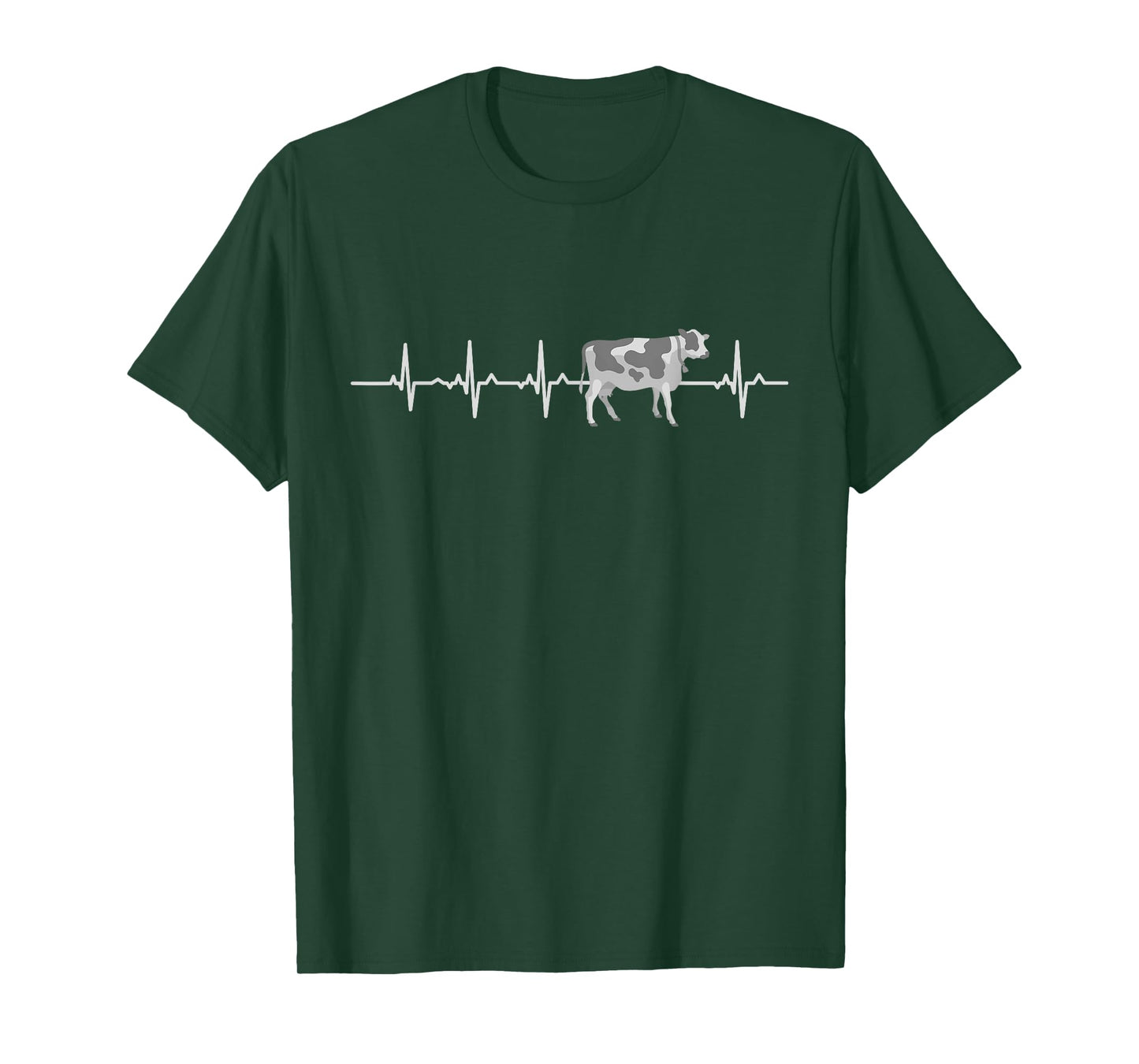I Love My Cow Valve Funny Heartbeat Patient Gift Men Women T-Shirt