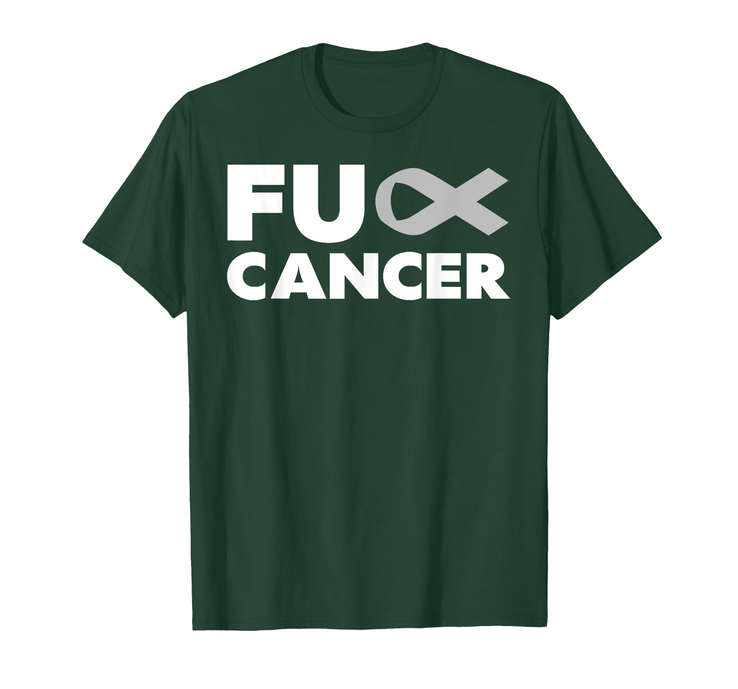 Fuck-Cancer TShirt - Fuck-Brain Cancer Awareness T-Shirt