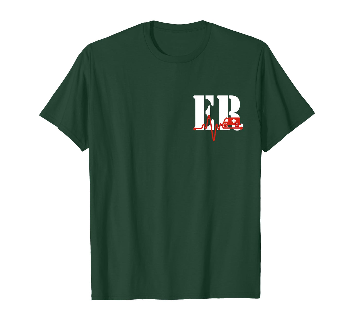 Emergency Department ER Nurse Front and Back Emergency Room T-Shirt