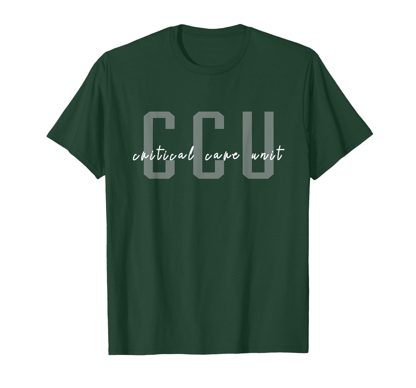 CCU Critical Care Unit Nurse T-Shirt