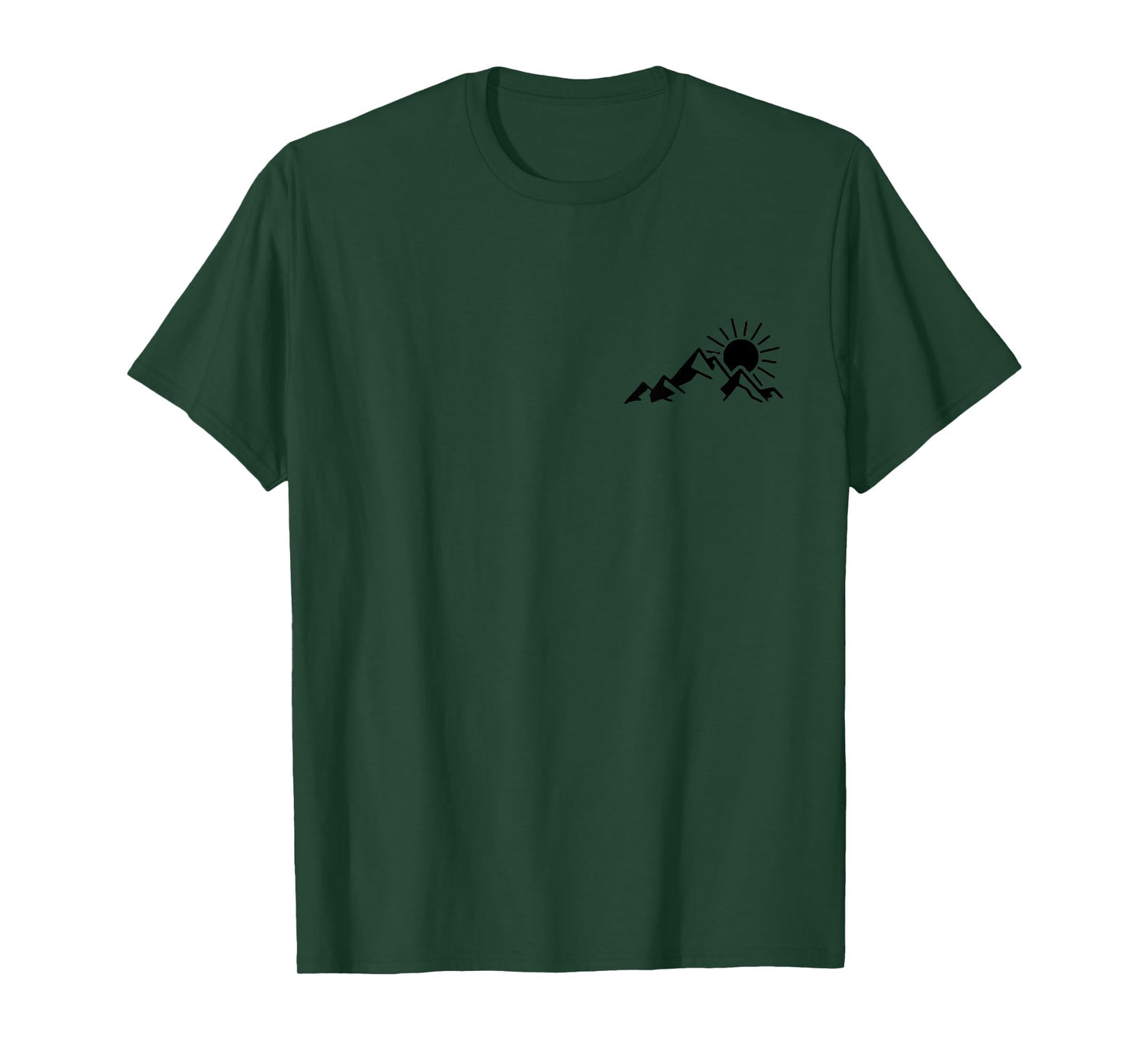 Wir Lieben Berge - Wandern & Outdoor Apparel Co. Adult Unisex T-Shirt, Grey, Small, Short Sleeve, Graphic, T Back, Hiking, Outdoor, Nature, Cotton, Polyester