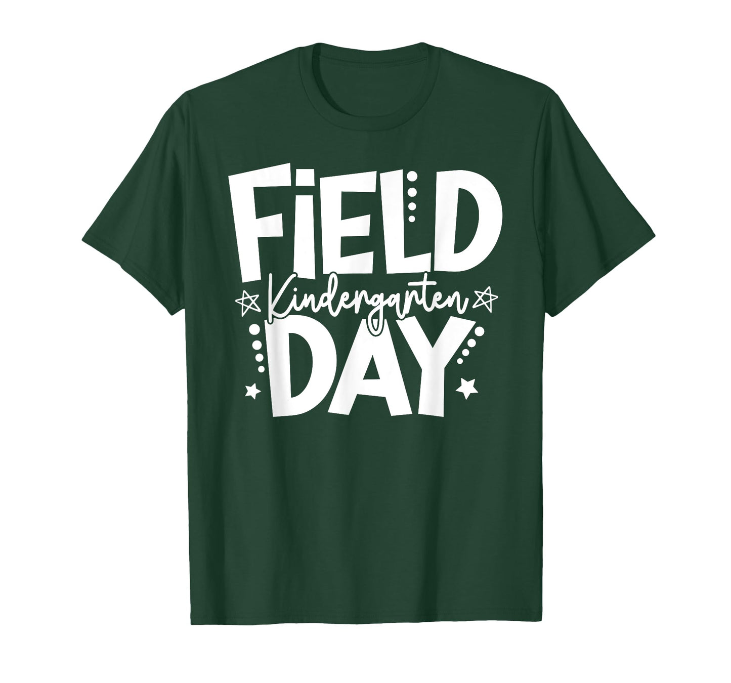 Kindergarten Field Day 2025 Let The Games Begin Kids Teacher T-Shirt