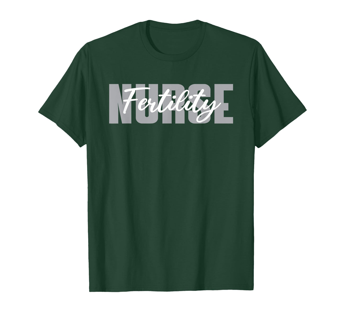 Great Fertility Nurse Typeset Apparel IVF Nurse Practitioner T-Shirt