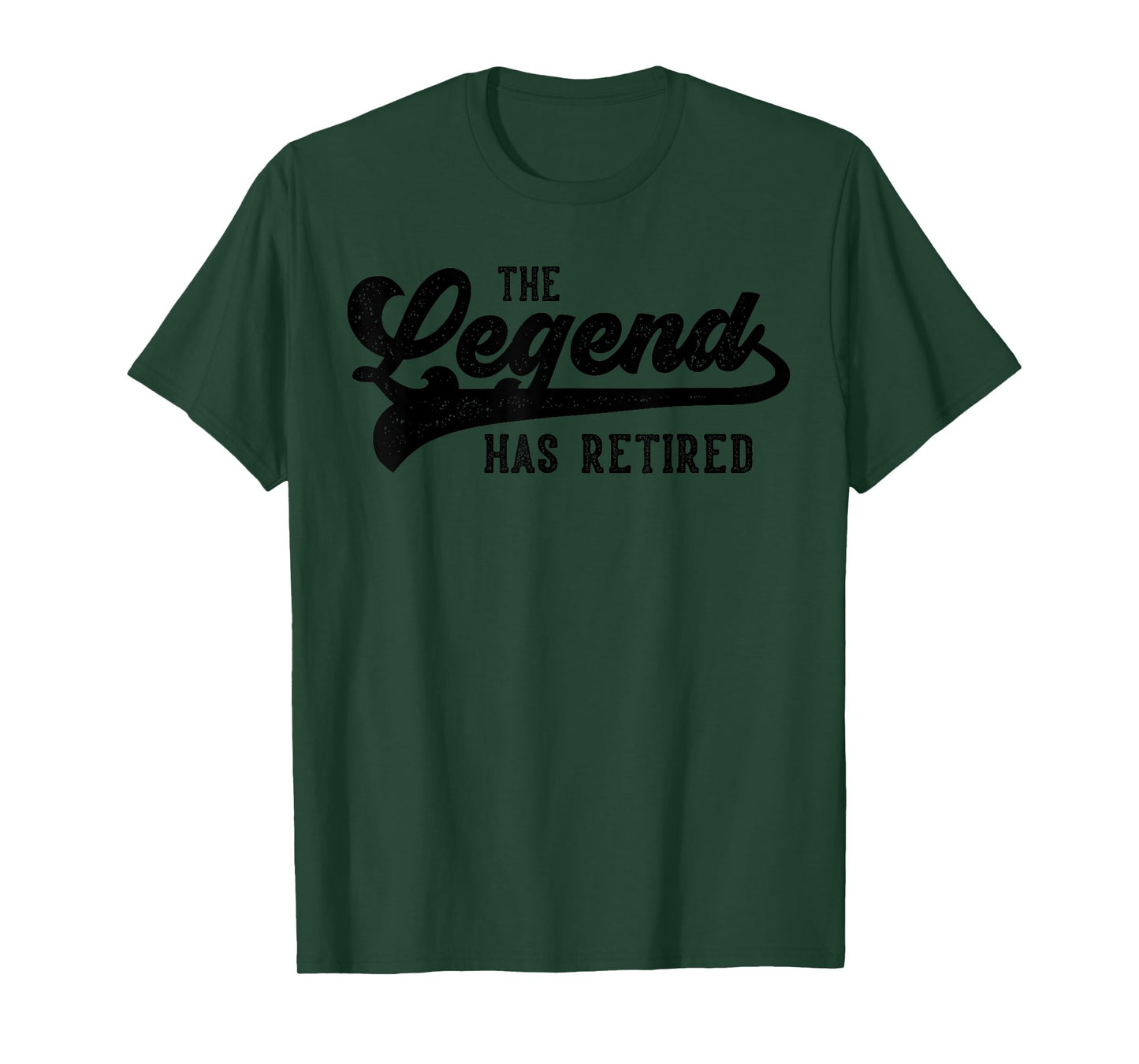 The Legend Has Retired Funny Retirement Classic Design T-Shirt