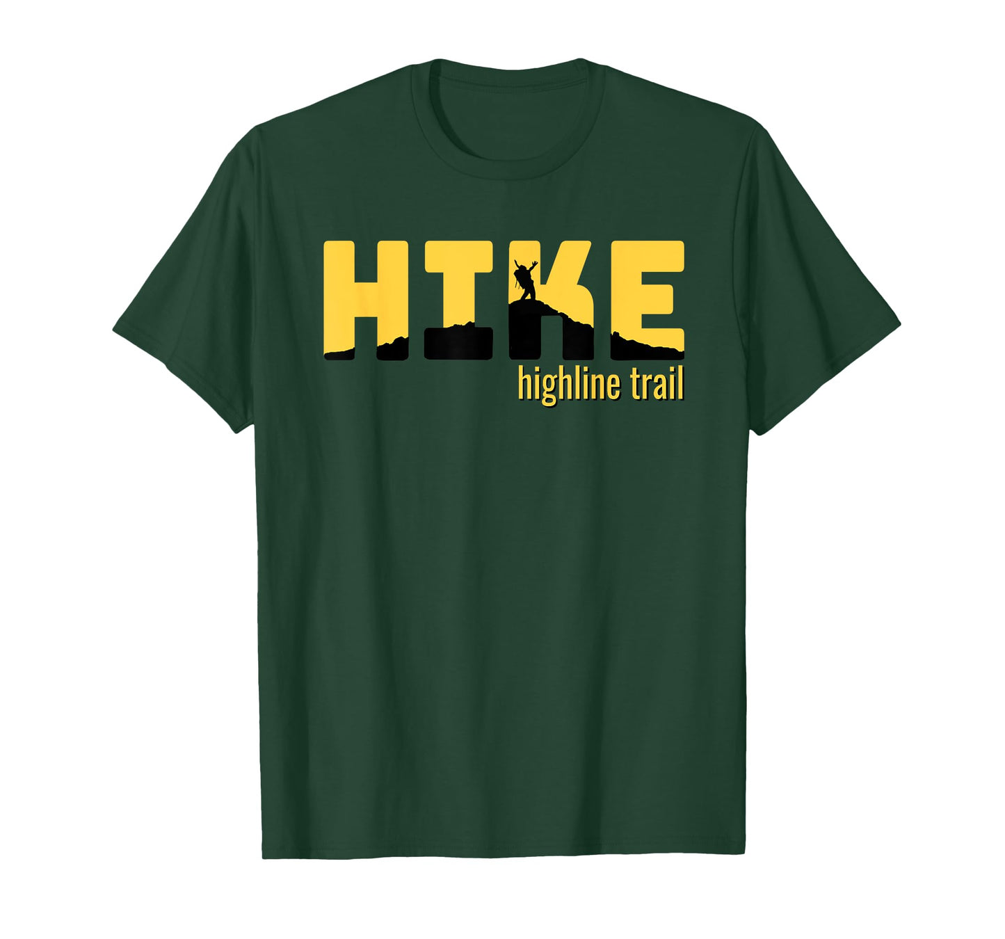 HIKE HIGHLINE TRAIL Classic Hiking Tee Gift Idea