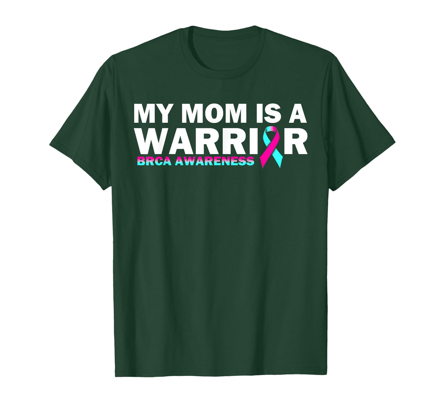My Mom is A Warrior BRCA Awareness Breast Cancer T-Shirt