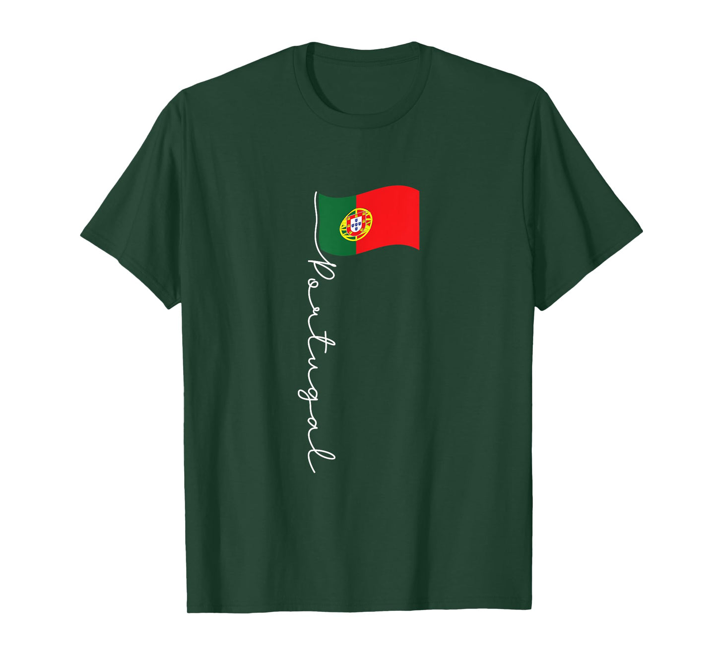Portugal Signature Flag Pole - Patriotic Portuguese Flag T-Shirt